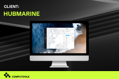 A custom solution that allows port authorities to guide and track vessels within the port